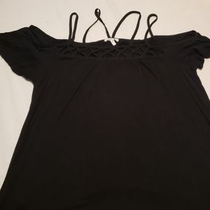 Strappy off shoulder top